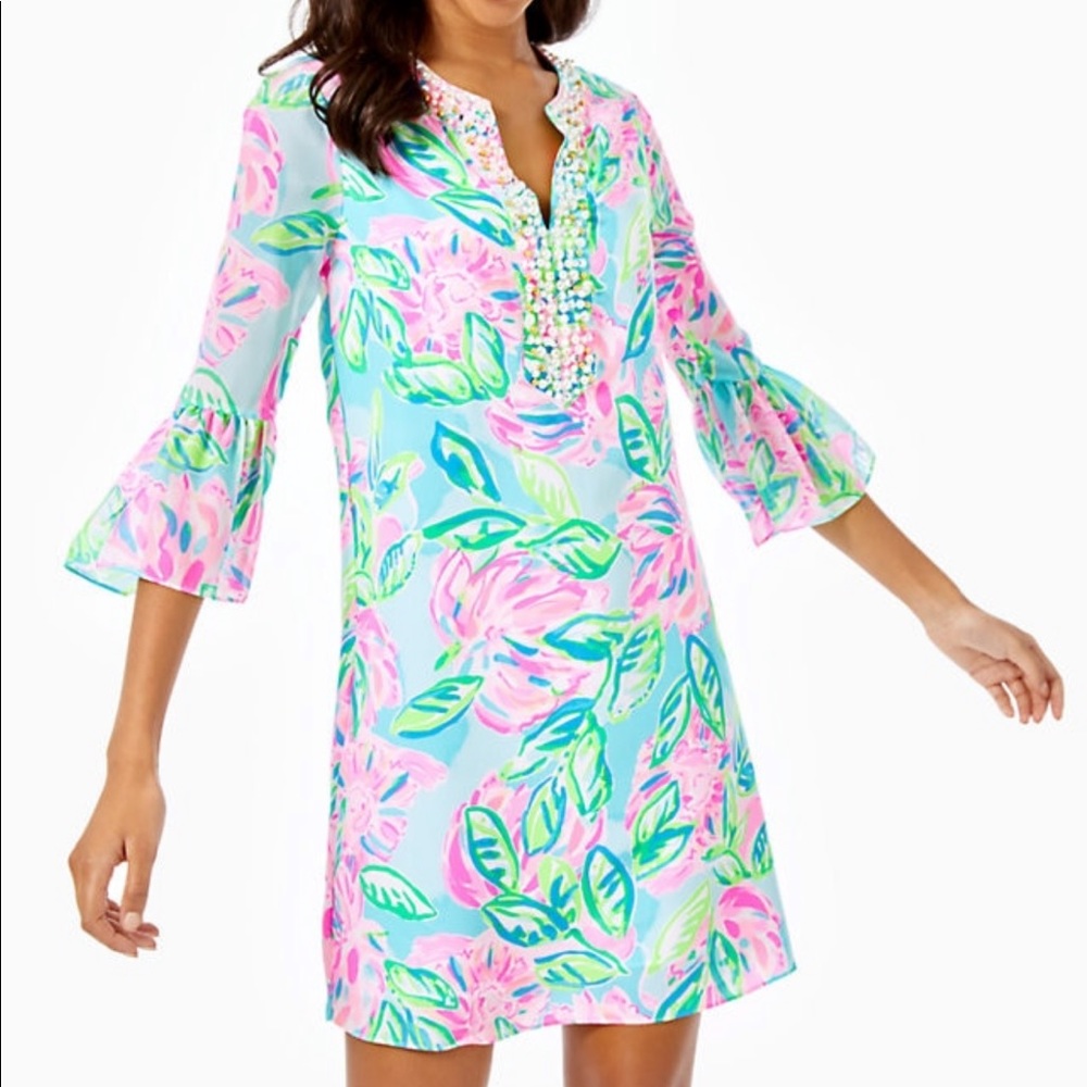 Lilly pulitzer Eleanor Silk Dress